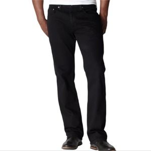 Levi's 559 Relaxed Straight Stretch Jeans in Black - NWT